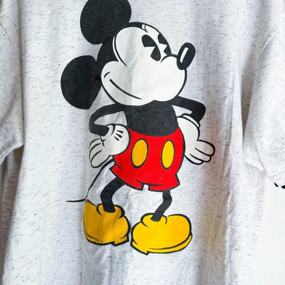 Vintage Disney Designs Grey Mickey Moouse Classic T Shirt XL - Picture 2 of 4
